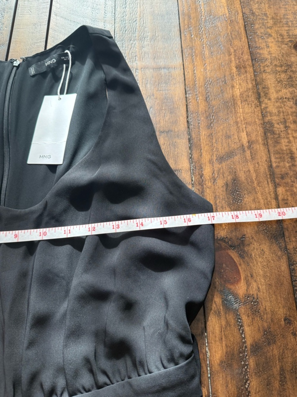 NWT Sz M Mango Black Nichy Sleeveless Wide-Leg Jumpsuit Classic- No Belt - Picture 11 of 14